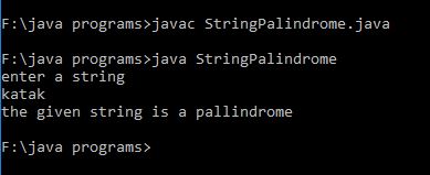 pallindrome_program
