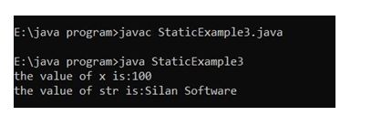 static variable